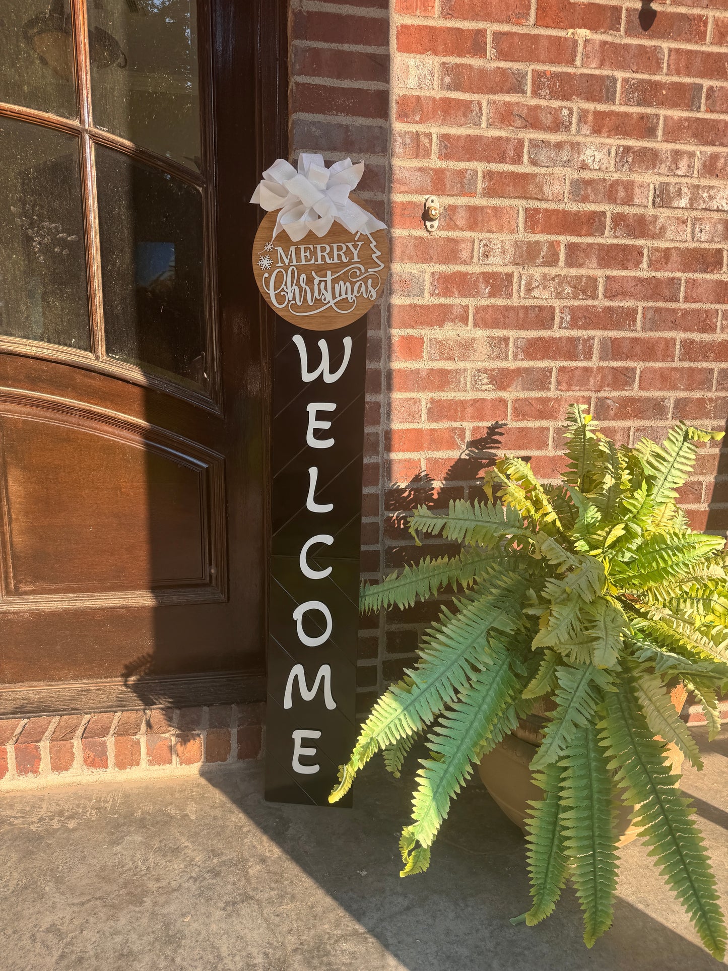 Christmas Topper for Welcome signs