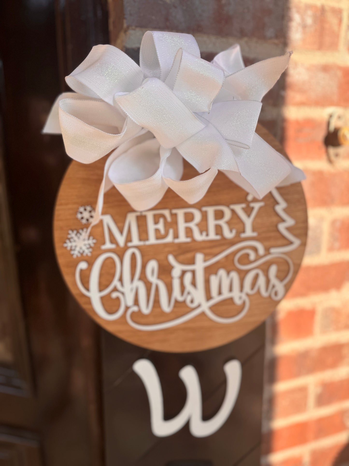 Christmas Topper for Welcome signs