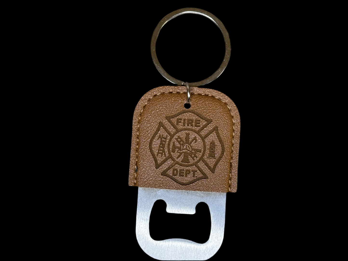 Personalized bottle opener key chain