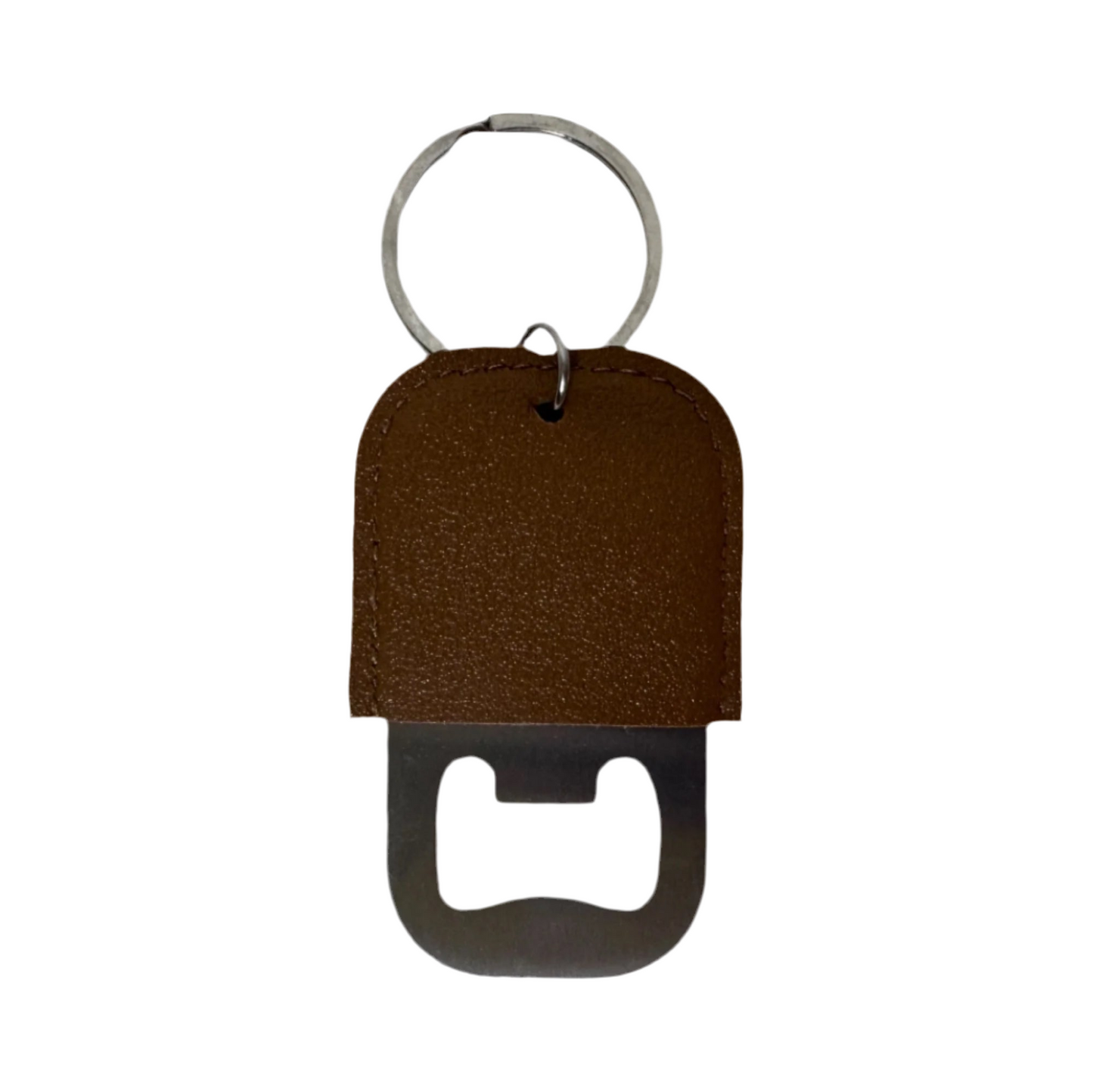 Personalized bottle opener key chain
