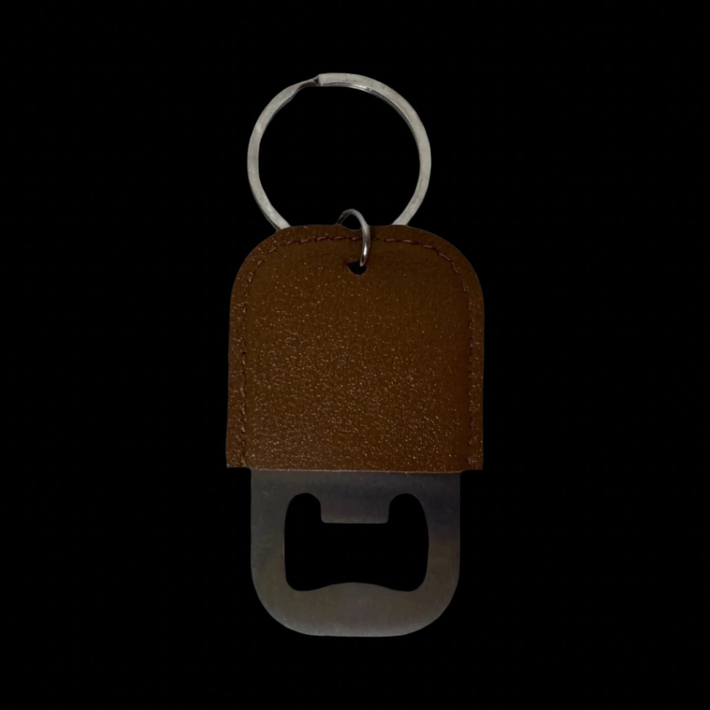 Personalized bottle opener key chain