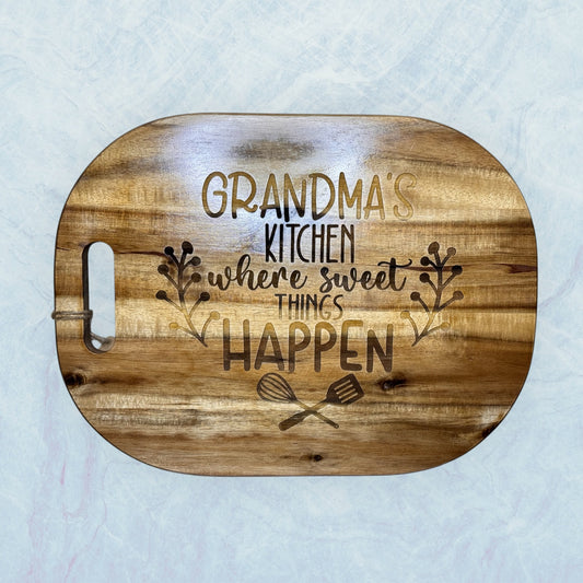 Grandma's Kitchen Cutting Board