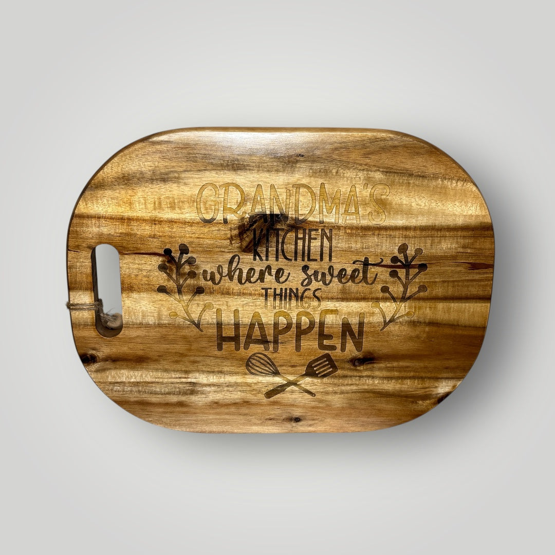 Grandma's Kitchen Cutting Board