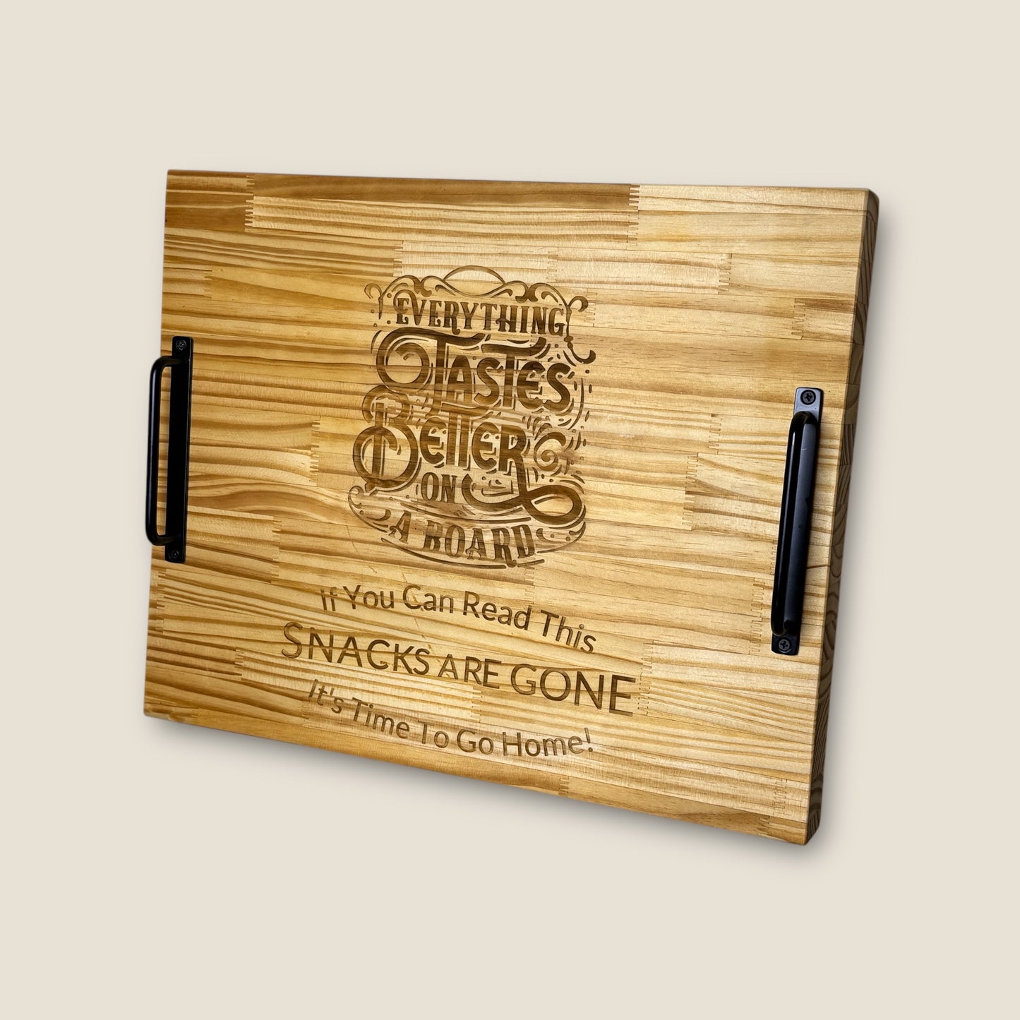 Butcher Block tray/ Charcuterie board - Engraved