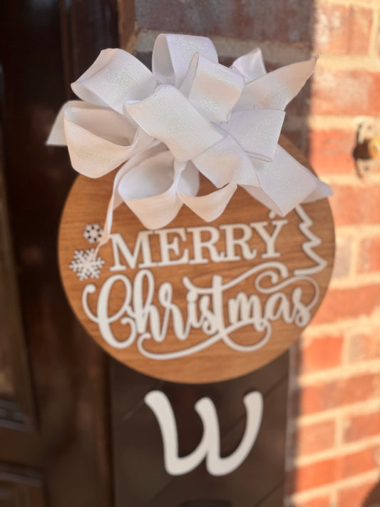 Christmas Topper for Welcome signs