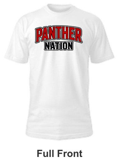 Petal Panther Spirt Shirt-Panther Nation Red and black