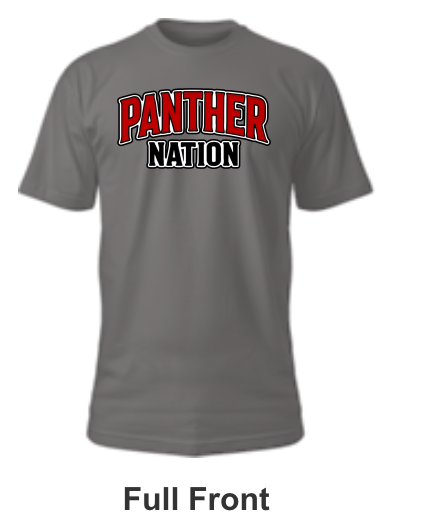 Petal Panther Spirt Shirt-Panther Nation Red and black