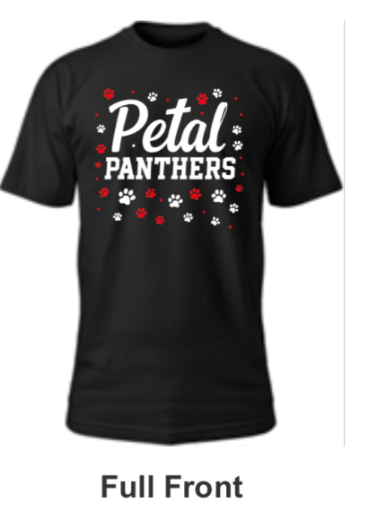 Petal Panther Spirt Shirt- Petal  paws