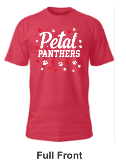 Petal Panther Spirt Shirt- Petal  paws