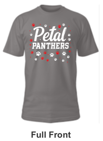 Petal Panther Spirt Shirt- Petal  paws