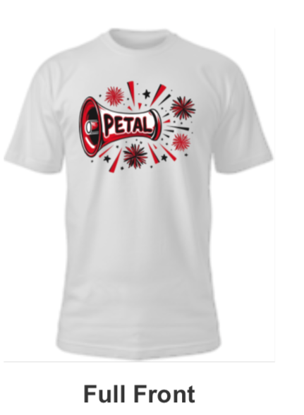 Petal Panther Spirt Shirt- Cheer
