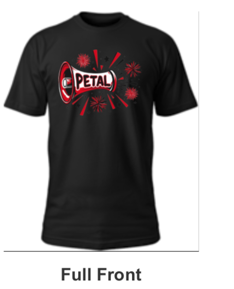 Petal Panther Spirt Shirt- Cheer