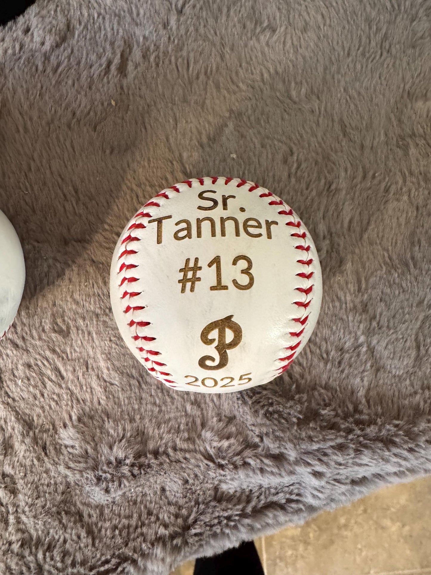 Baseball, softball engraving.